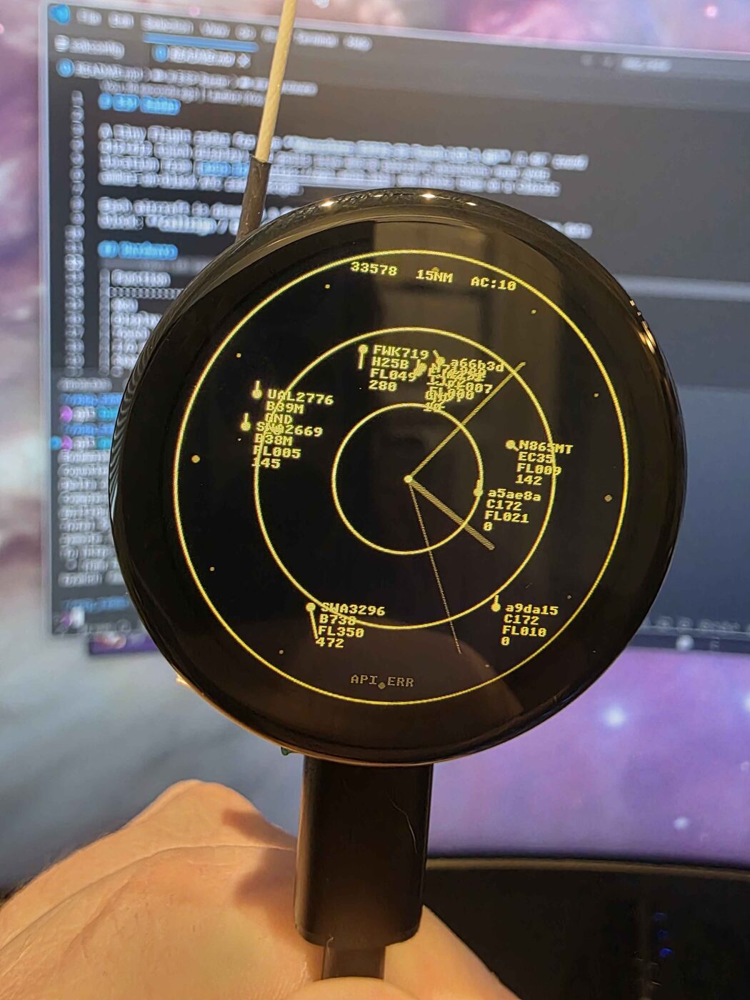 esp_radar in hand